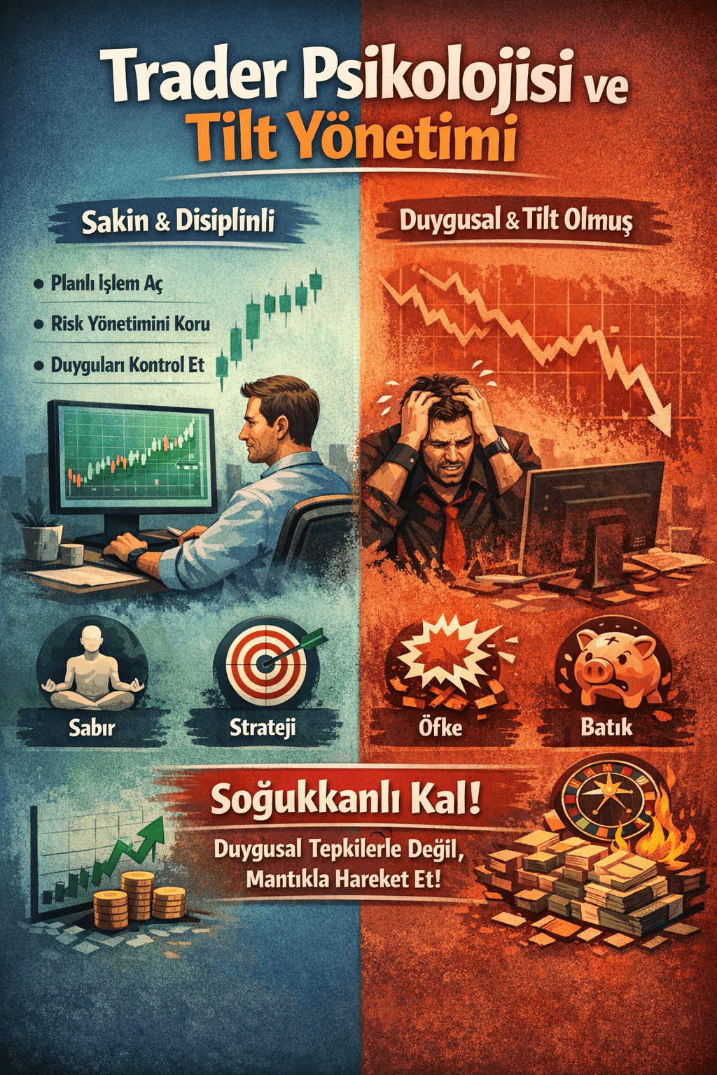 Trader Psikolojisi ve Tilt Yönetimi | Borsa Notum 2026