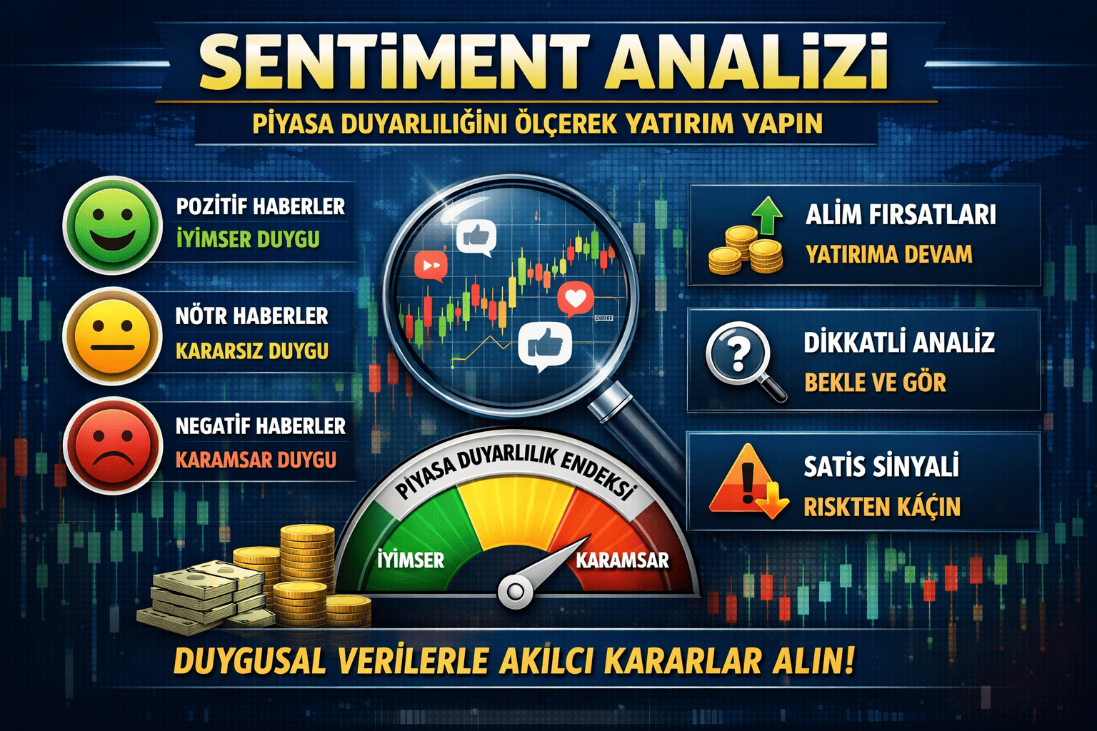 Sentiment Analizi Rehberi | Kripto Piyasa Duyarliligi 2026